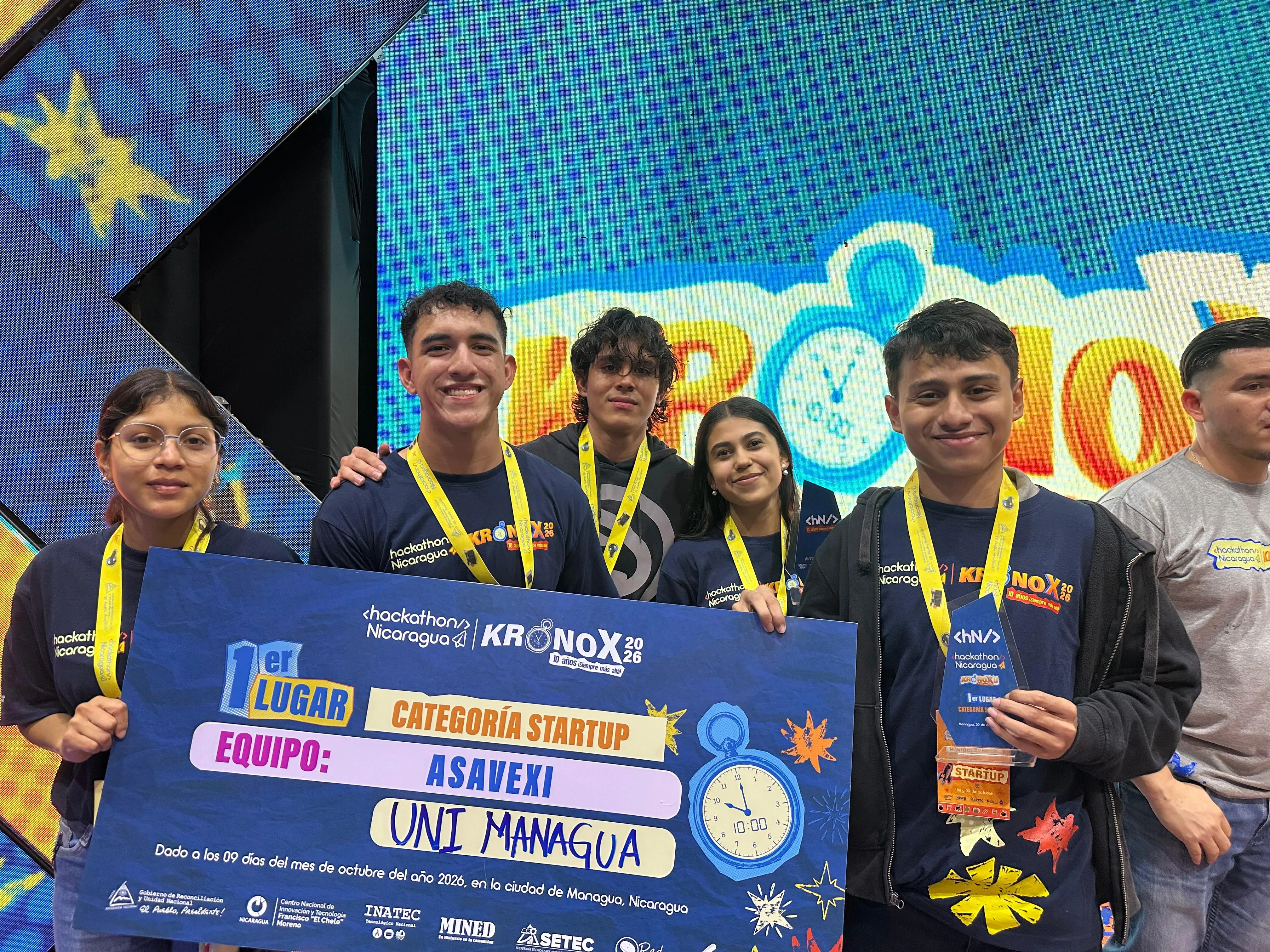 Ganadores Hackathon Nicaragua 2026, foto 1